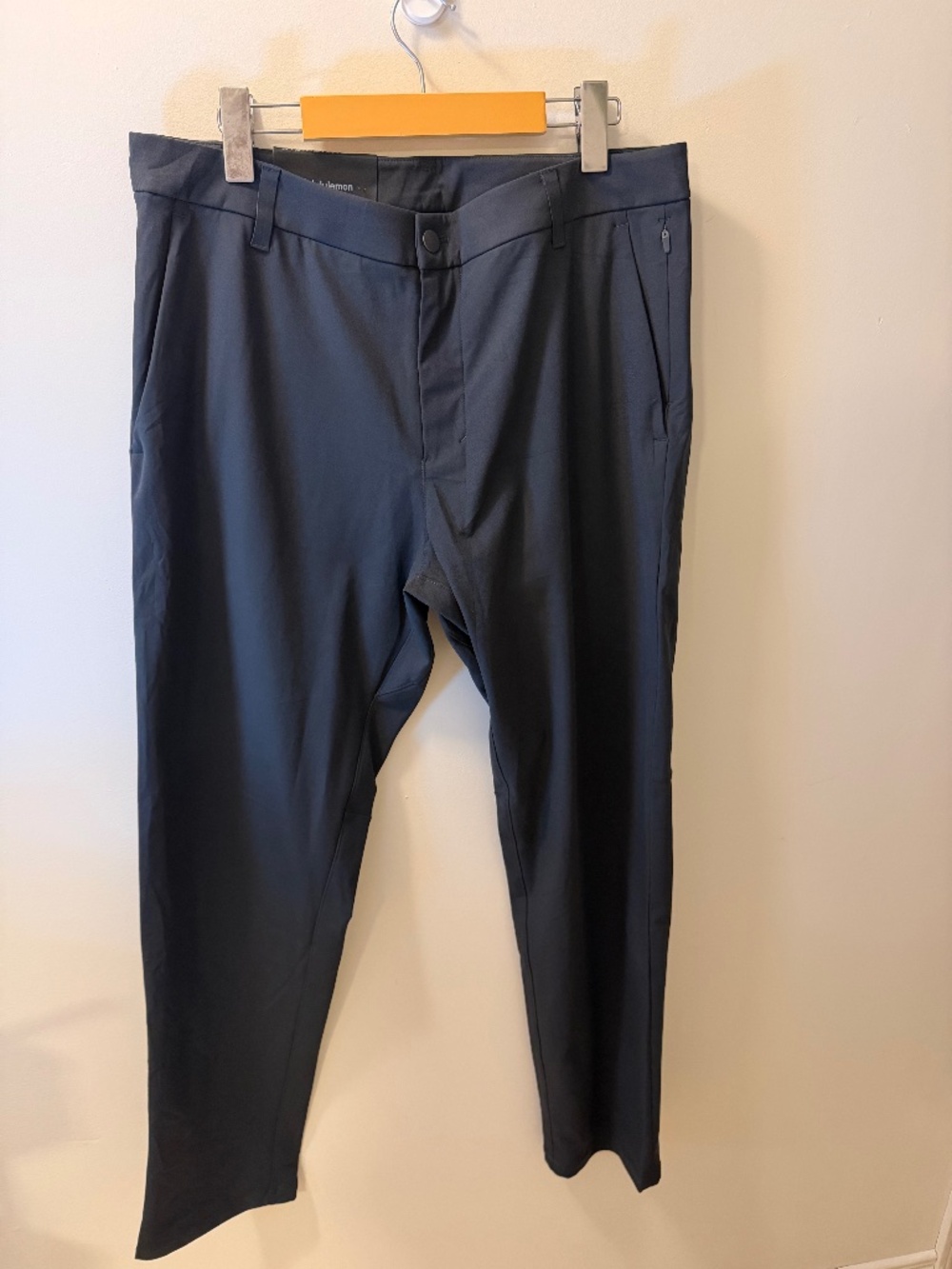 NWT Lululemon Commission Pant Classic Obsidian 34x32 Warpstreme